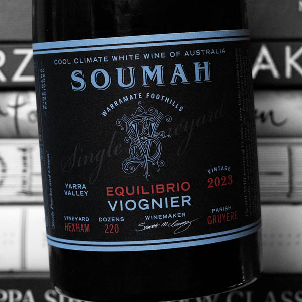 Soumah Single Vineyard Equilibrio Viognier 2023, Yarra Valley, Vic