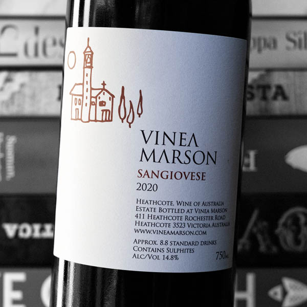 Vinea Marson Sangiovese 2020, Heathcote, Victoria