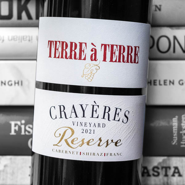 Terre a Terre Crayeres Reserve Cabernet Shiraz Franc, Wrattonbully, South Australia